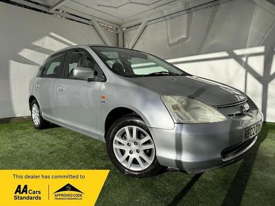 Silver Used 2002 Honda Civic Executive Hatchback | £2,495 (Fair price)