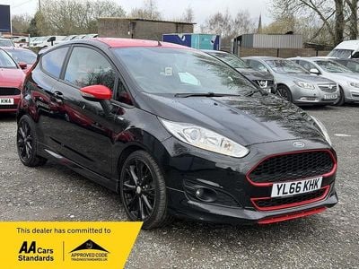 Used Ford Fiesta ST-Line 140 HP (102 kW) 2017 Black Hatchback