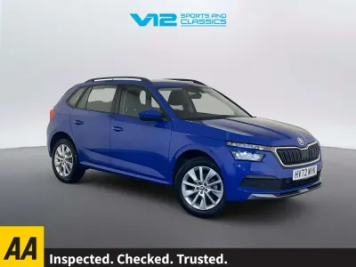 Usado Skoda Kamiq SE 110 HP (80 kW) 2022 Azul SUV