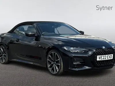 Used BMW 420 M Sport 192 HP (141 kW) 2022 Black Cabriolet