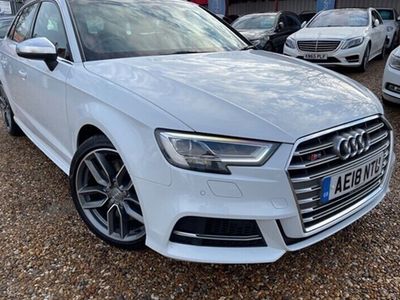 used Audi A3 Sportback (2018/18)S3 2.0 TFSI 310PS Quattro S Tronic auto (05/16 on) 5d