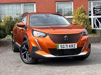Used Peugeot e-2008 Allure 98 kW (134 HP) 2021 Orange SUV