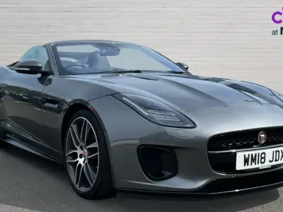 Used Jaguar F-Type R-Dynamic 380 HP (279 kW) 2018 Grey Cabriolet