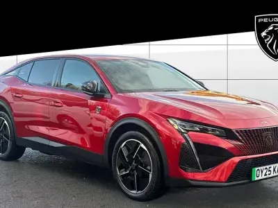 Used Peugeot e-408 GTi 158 kW (215 HP) 2025 Red SUV