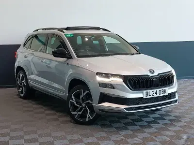 Used Skoda Karoq SportLine 190 HP (139 kW) 2024 Silver SUV
