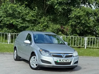 Used Vauxhall Astra Sportive 110 HP (80 kW) 2012 Silver Van