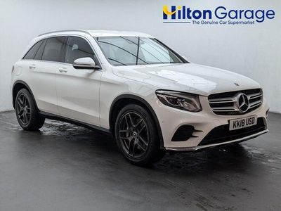White Used 2018 Mercedes GLC220 AMG line SUV | £18,650 (Good price)