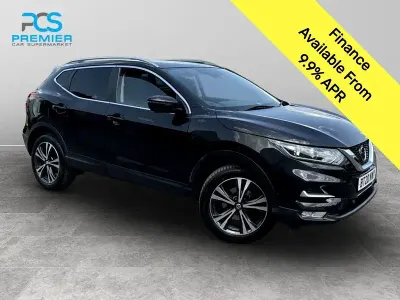 Begagnad Nissan Qashqai N-Connecta 2020 Svart SUV