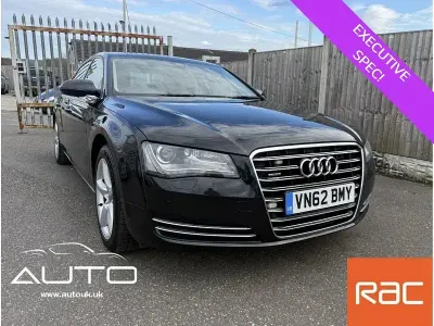 Used Audi A8 Advanced Plus 247 HP (181 kW) 2012 Black Sedan