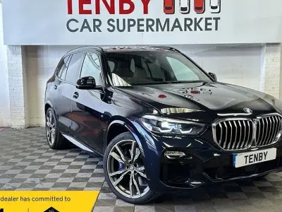 Used BMW X5 M Sport 265 HP (194 kW) 2019 Black SUV