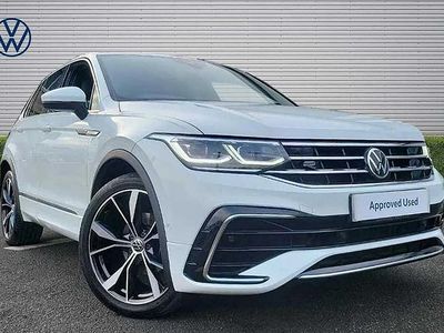 Used VW Tiguan R-line 150 HP (110 kW) 2022 White SUV