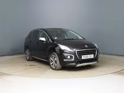 Used Peugeot 3008 Allure 120 HP (88 kW) 2017 Black SUV