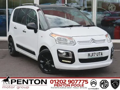 Used Citroën C3 Picasso Platinum 99 HP (72 kW) 2017 White MPV