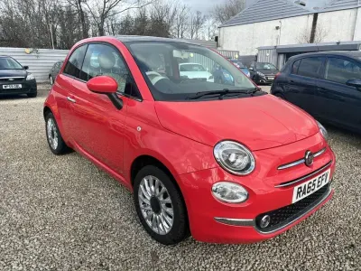 Used Fiat 500 Lounge 69 HP (50 kW) 2016 Pink Hatchback