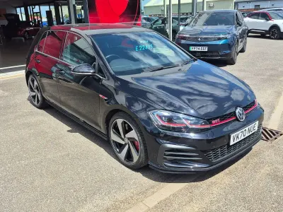 Used VW Golf VII GTI 2020 Black Hatchback
