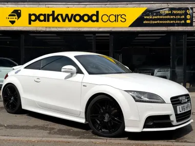 Used Audi TT Black Edition 211 HP (155 kW) 2011 White Coupe