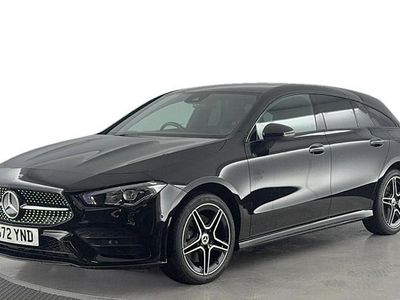 Black Used 2022 Mercedes CLA250e Shooting Brake AMG Line Premium Estate | £20,660 (Good price)