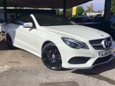 Usado Mercedes E350 AMG line 2016 Branco Cabrios