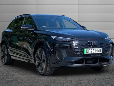 New Audi Q6 e-tron Black Edition 314 kW (428 HP) 2026 Mythos black SUV