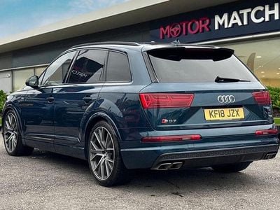 Used Audi SQ7 Advanced 435 HP (319 kW) 2018 Blue SUV
