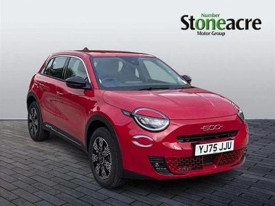 Red New 2025 Fiat 600 La Prima SUV | £20,750