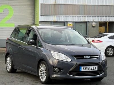 Used Ford Grand C-Max Titanium 115 HP (84 kW) 2013 Blue MPV
