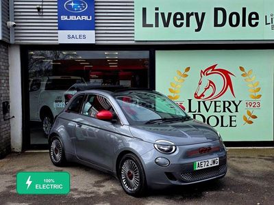 Used Fiat 500e Red 86 kW (118 HP) 2022 Grey Cabriolet