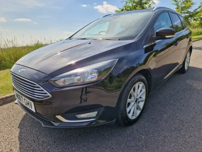 Used Ford Focus Titanium 2017 Black Estate