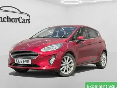 Used Ford Fiesta Titanium X 125 HP (91 kW) 2018 Red Hatchback
