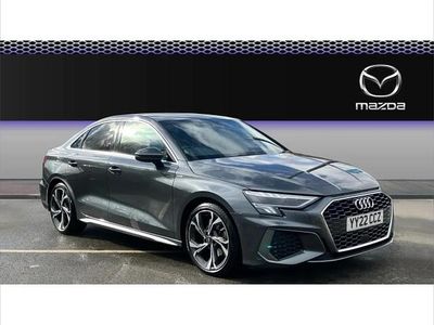 Used Audi A3 S-Line 150 HP (110 kW) 2022 Grey Sedan