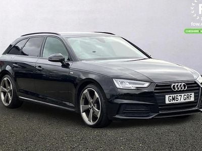 Used Audi A4 Black Edition 190 HP (139 kW) 2017 Black Estate
