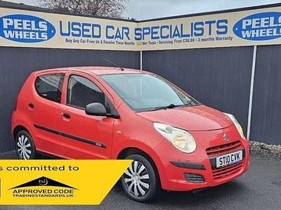 Red Used 2010 Suzuki Alto Hatchback | £2,675 (Expensive)