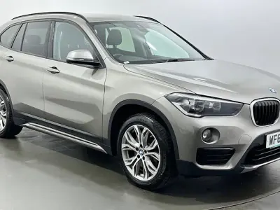 Used BMW X1 Sport Line 190 HP (139 kW) 2018 Silver SUV