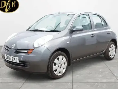Used Nissan Micra SE 80 HP (58 kW) 2003 Grey Hatchback