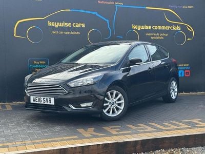 Used Ford Focus Titanium 125 HP (91 kW) 2016 Black Hatchback