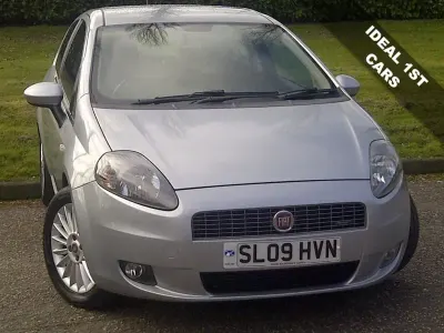 Used Fiat Grande Punto 94 HP (69 kW) 2009 Grey Hatchback