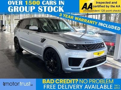 Begagnad Land Rover Range Rover Sport HSE Dynamic 306 HK (225 kW) 2020 Silver SUV