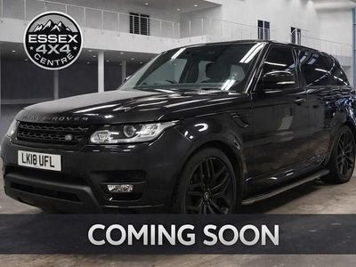 Used Land Rover Range Rover Sport HSE Dynamic 306 HP (225 kW) 2018 Black SUV