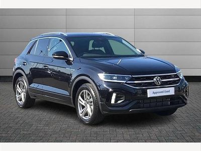 Black Used 2025 VW T-Roc R-line SUV | £29,995 (Expensive)
