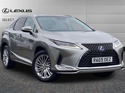 Used Lexus RX450h 313 HP (230 kW) 2020 Silver SUV