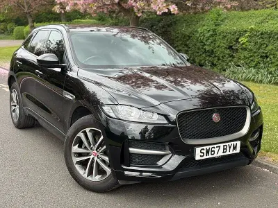 Used Jaguar F-Pace R-Sport 180 HP (132 kW) 2017 Black SUV