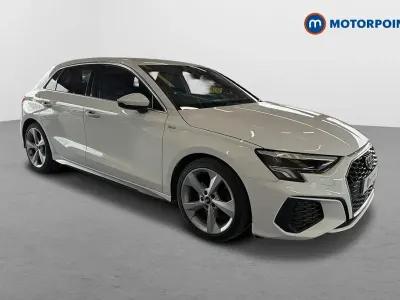 Used Audi A3 S-Line 2021 White Sedan