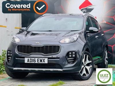 Used Kia Sportage GT-Line 174 HP (127 kW) 2016 Silver SUV