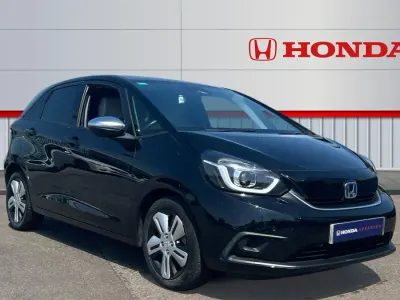 Used Honda Jazz Hybrid 109 HP (80 kW) 2021 Black Hatchback