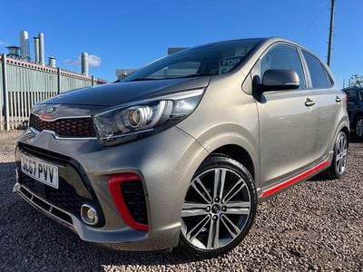 Used Kia Picanto GT-Line 66 HP (48 kW) 2018 Silver Hatchback