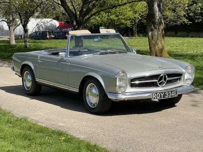 Usado Mercedes 230 1967 Prateado