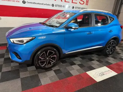 Used MG ZS Exclusive 106 HP (77 kW) 2020 Blue SUV