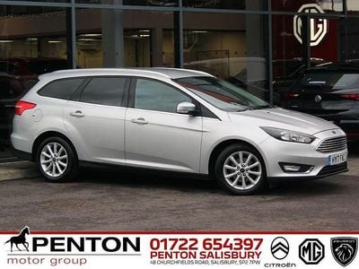 Used Ford Focus Titanium 125 HP (91 kW) 2017 Silver Estate