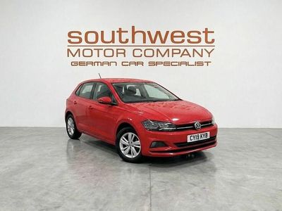 Begagnad VW Polo Edition 65 HK (47 kW) 2019 Röd Halvkombi