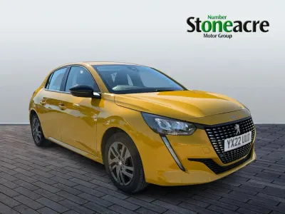 Używany Peugeot 208 Active Premium 101 KM (74 kW) 2022 Żółty Hatchback